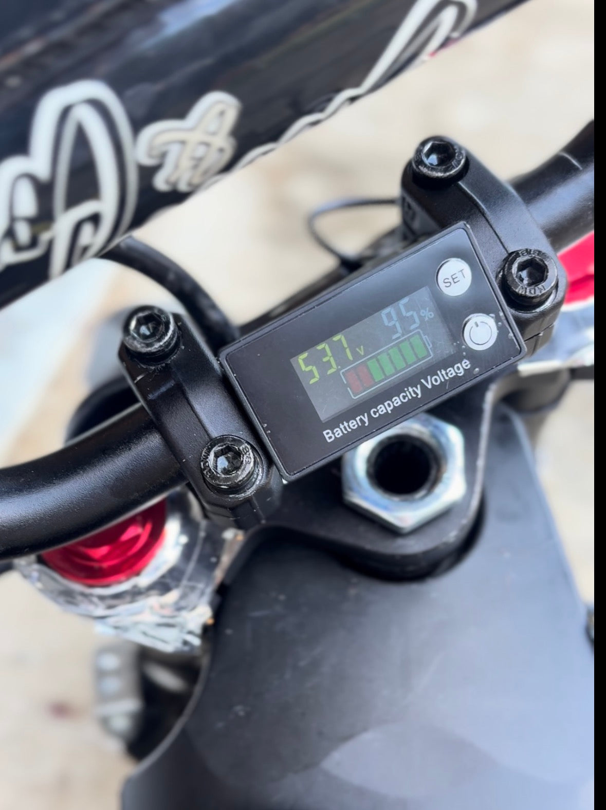 Tuttio/yozma/heybike fits all emotos battery percentage display