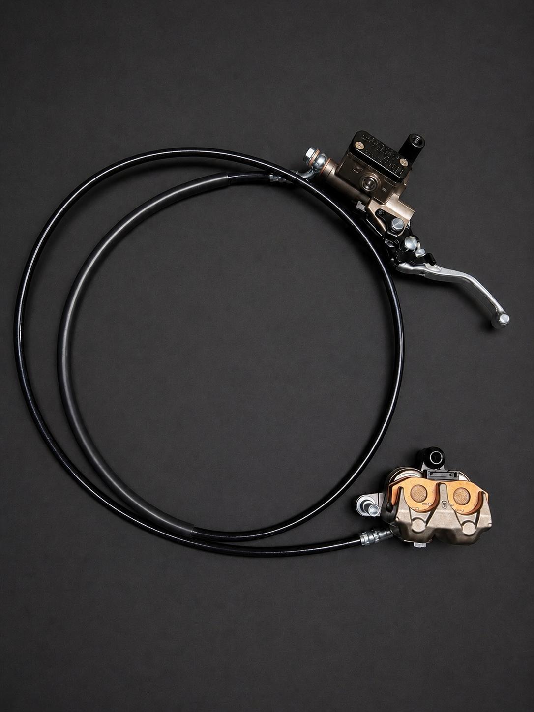 Ultimate Pre-Bled Super 73/Ridstar q20/Macfox Ultra Bee Rear Brake Kit (Ships Next Business Day)