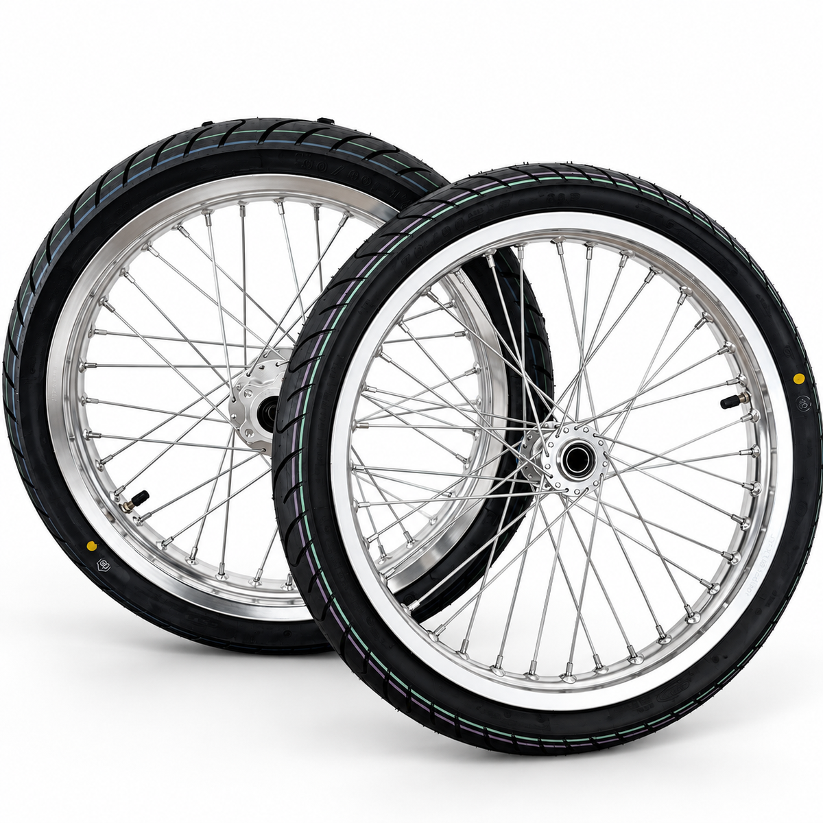 17-Inch CST Chrome LBX / E-Ride Supermoto Kit